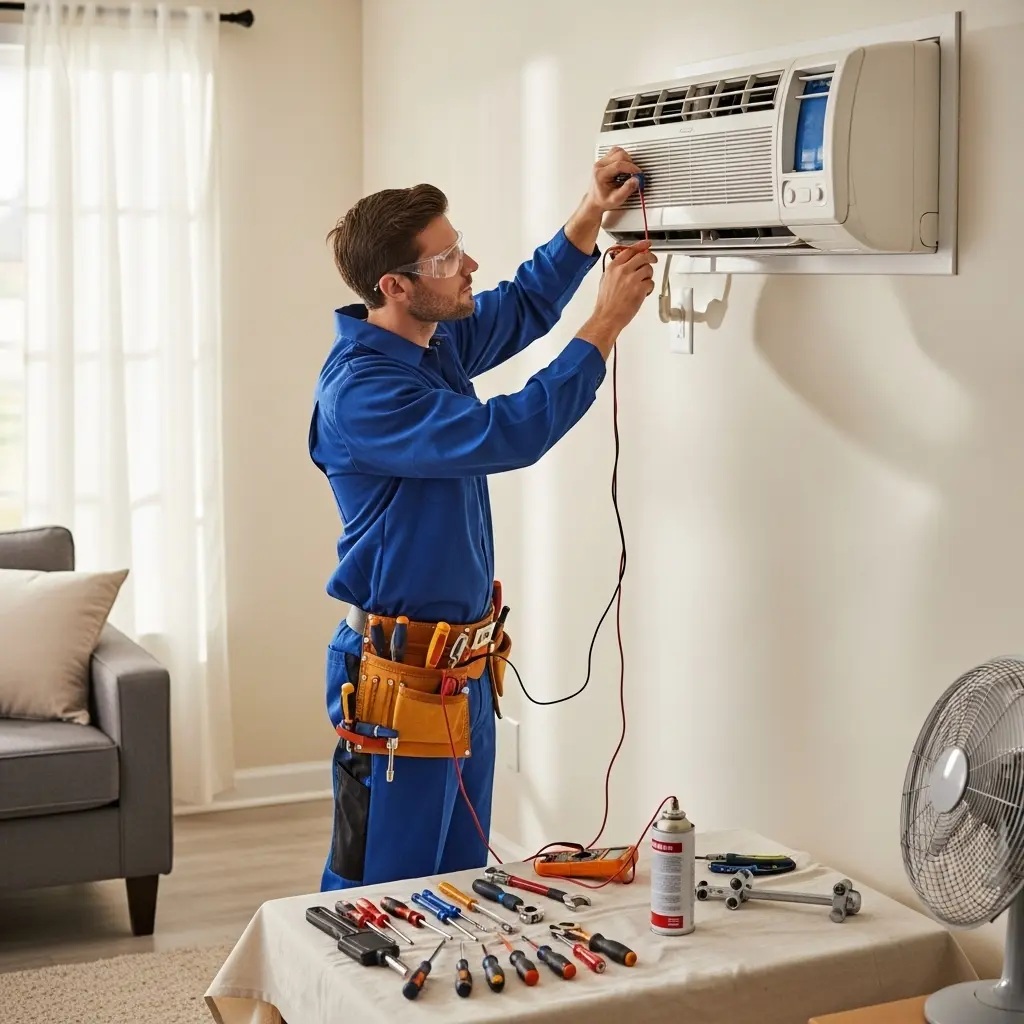 Urla Beko Beko klima gaz dolumu ve bakım – Enerji verimliliği artırıldı. - Teknik servis örneği